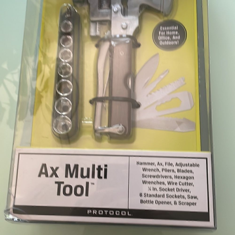 Ax multi tool hammer ax adjustable wrench pliers etc - Picture 6 of 7